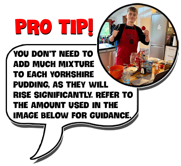 Yorkshire pudding Tip